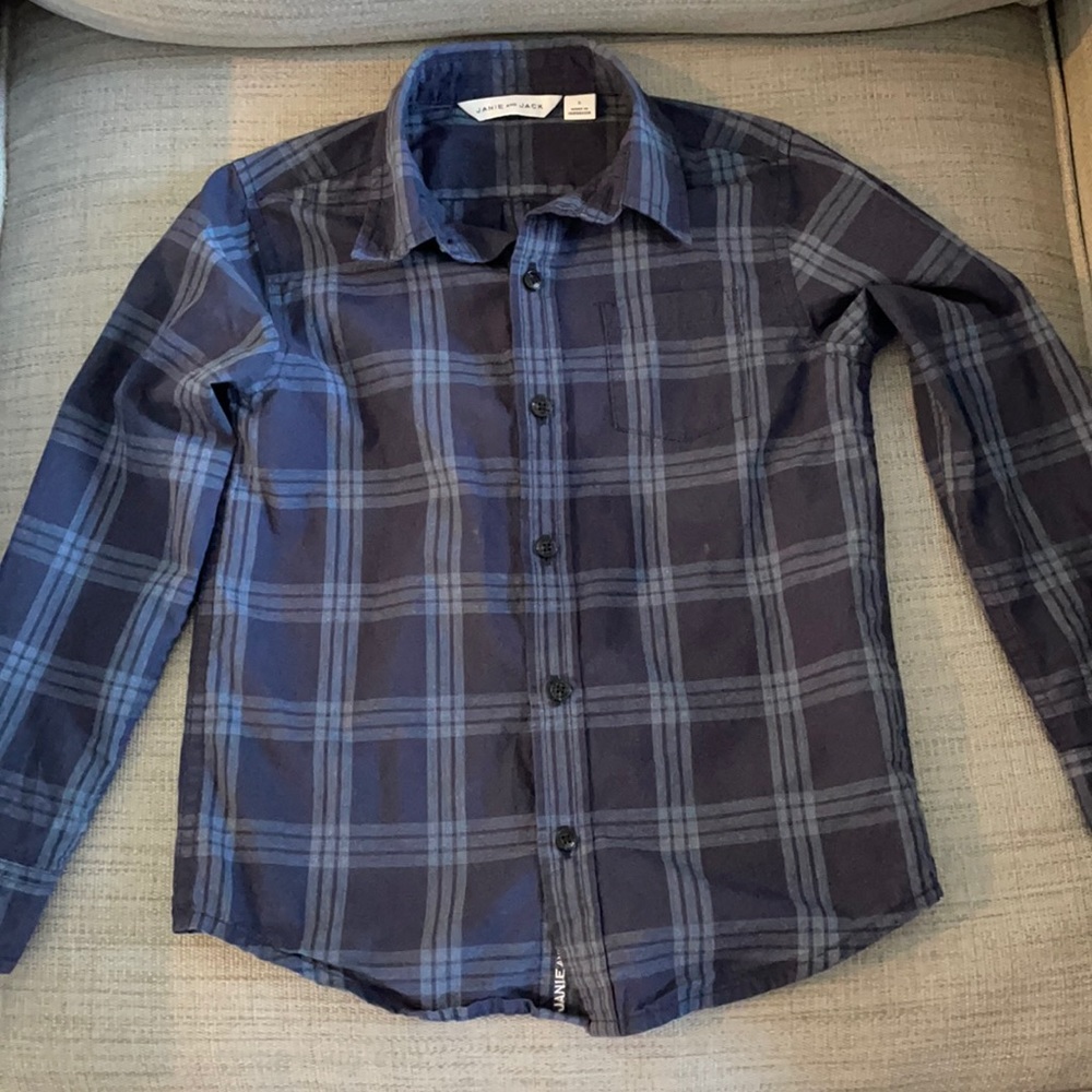 Janie & Jack boys button down size 5
